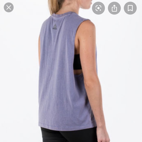Reebok stone wash muscle tank size S - Picture 5 of 5